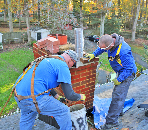 Chimney Repair Richmond VA - Masonry Work & Chimney Crowning